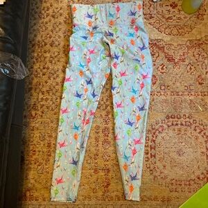 EUC Terez high rise full length leggings sz m